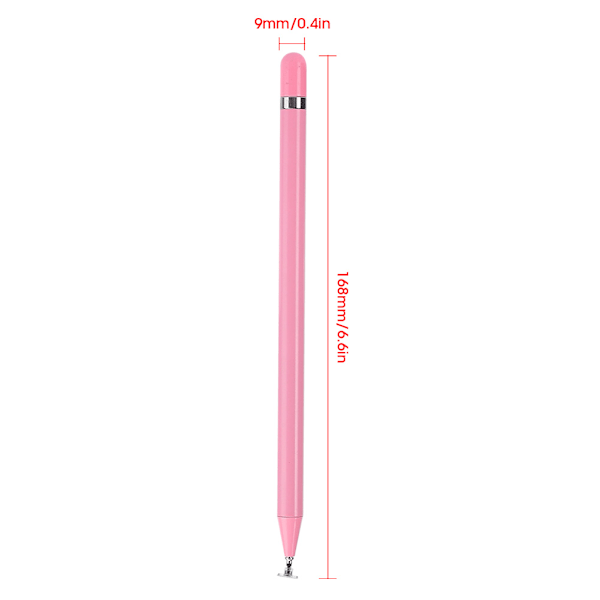 Skjermberøringspenn Tablett Stylus Tegne Kapasitiv Blyant Universell for Android/iOS Smarttelefon Tablett