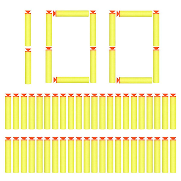 100 st 7,2 cm EVA mjuka sugkopphuvud påfyllning mjuka pilar utomhusleksak barn presenter
