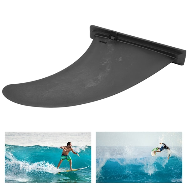 Surfbrädefensdesign, Uppblåsbar Paddleboard-fena för Longboard-ersättning, Universell kompatibilitet med Glasfiberförstärkt Nylonkomposit