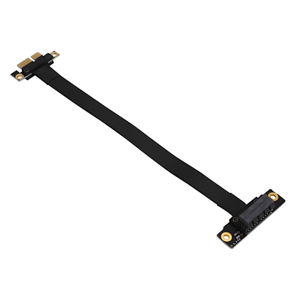 20cm PCI E 1X 90 asteen suurinopeuksinen jatkojohto kultaisella sormensuojuksella