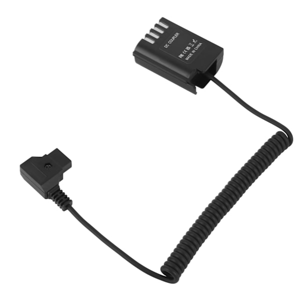 D Tap til DMW DCC17 Dummy Batteri Spiral Kabel DMW BLK22 Batteri Adapter til Lumix S5 S5K S5GK GH5II GH6 G9 Digitalkamera