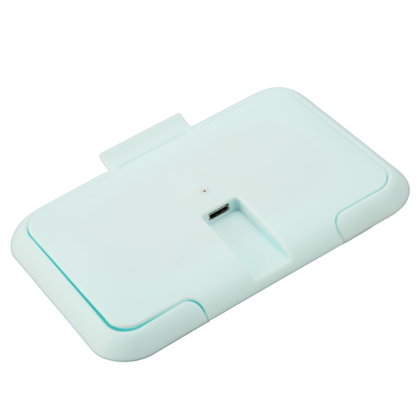 Vauvan pyyhekuumennin Kannettava Tasaisesti Lämmitys Vakiolämpötila Ultrathin USB Pyyhe Lämmin Annostelija Vaaleansininen
