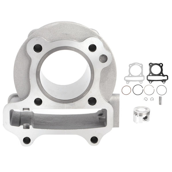 Motorcylinder Rebuild Kit med stempelring, stift, pakning, knallert, scooter, passer til GY6 80CC