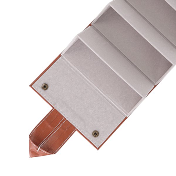 Solbriller Organizer Etui Multifunktionel Flere Slots PU Læder Rejse Briller Etui Opbevaring til Briller Smykker