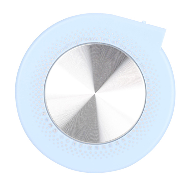 55℃ Multifunktionell USB-kopp Mugg Isolering Matta Skrivbord Isolering Pad Coaster (Blå)