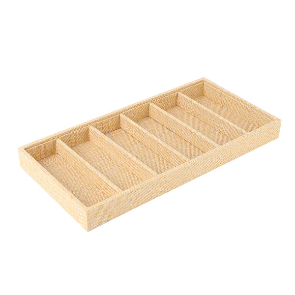 6 Galler Solglasögon Display Box Smycken Display Organizer Fack