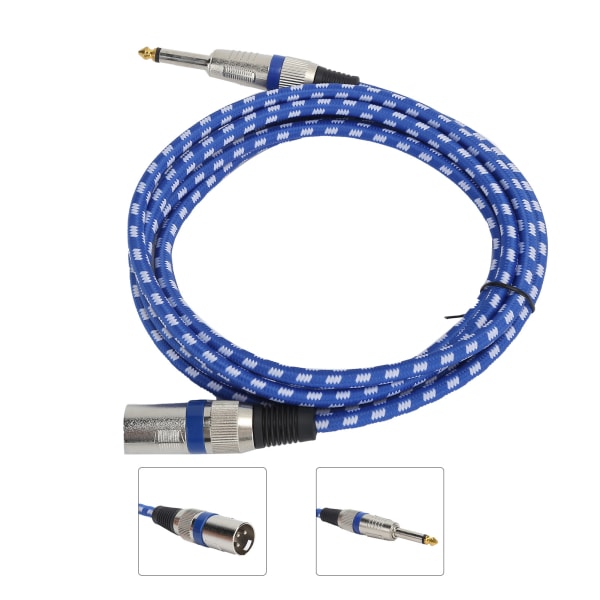 JORINDO XLR til 1/4 tommer 6,35 mm han-kabel afbalanceret signalforbindelse mikrofonledning