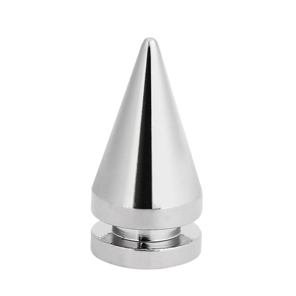 20 st 10*20mm Silver Metal Bullet Spikes Nitar Nitar Väska Bälte Läderhantverk