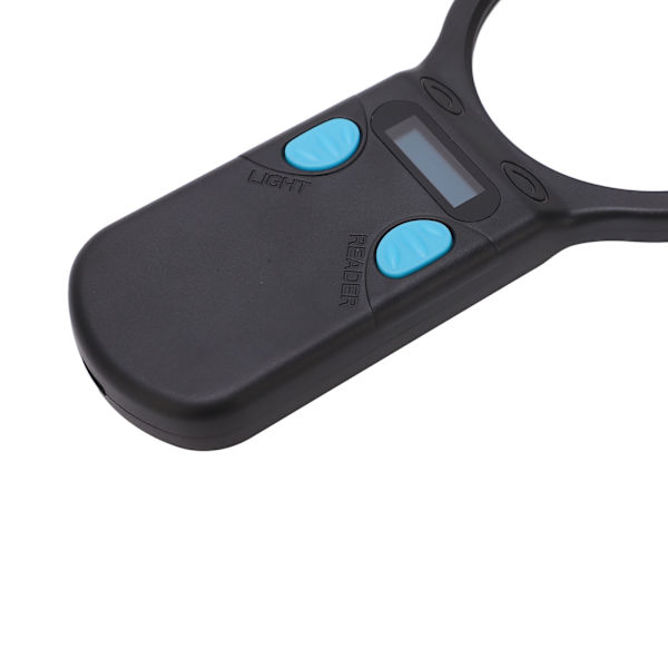 Pet Mikrochip Scanner med forstørrelsesglas LED-lys Dyre RFID Chip Læser til hund kat gris