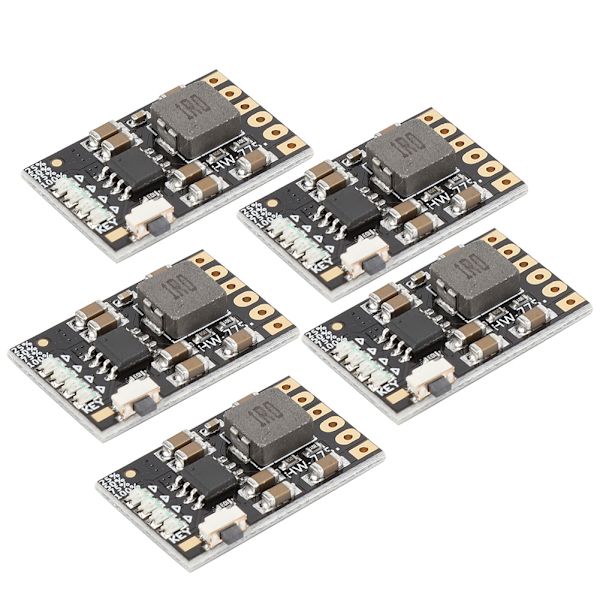 5 stk. 2A 5V Lipo Batteri Modul Strømforsyning Mini Opladningstavle Boost Beskyttelse