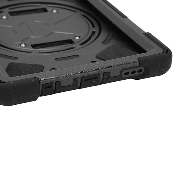 Tabletfodral Fallskydd Kraftigt Fodral med Handrem Stöd Axelrem för Galaxy A7 Lite T220 T225 8.7in Svart