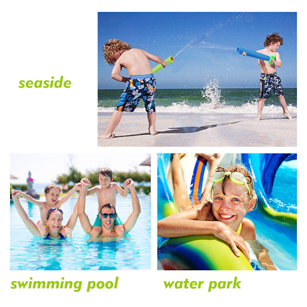 Sommar Simning Strand Äventyr, Utomhusleksaker Lättviktig Miljövänlig Skum Blaster, Giftfri Super Skum Blötläggare Blaster För Episka Vattenstrider