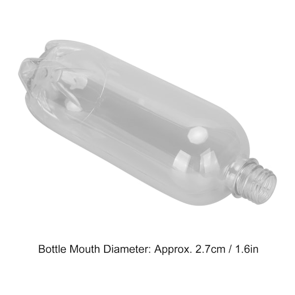 Dentalstol Vattenbehållare Stor Kapacitet Transparent Vattenflaska för Dentalstol 600ML