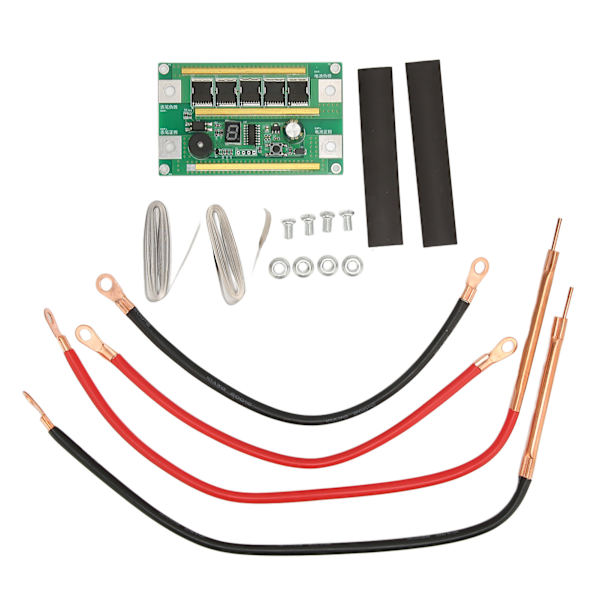 Bærbar punktsvejser 12V DIY 8 niveauer Effekt justerbar Høj temperaturmodstand Digital batteripunktsvejser