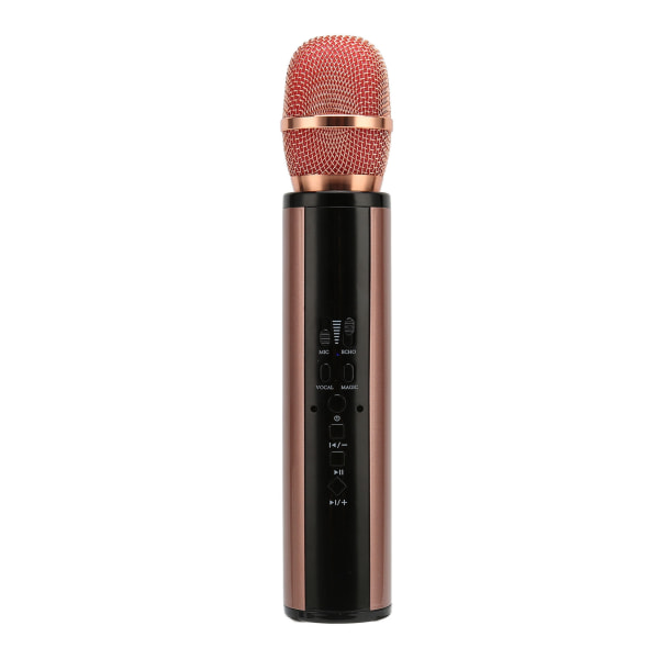 Bluetooth håndholdt mikrofon støyreduksjon stereo trådløs karaoke mikrofon med opptak for smarttelefon PC
