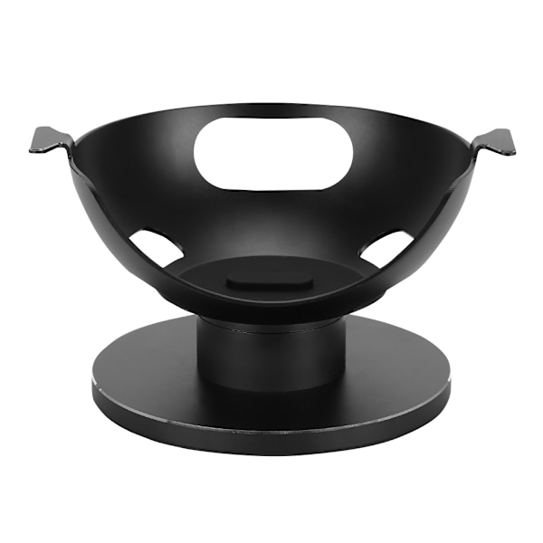 Alumiiniseos + Silikoni Liukumaton 360° Säädettävä Kaiutinteline Echo Spot KaiuttimelleMusta