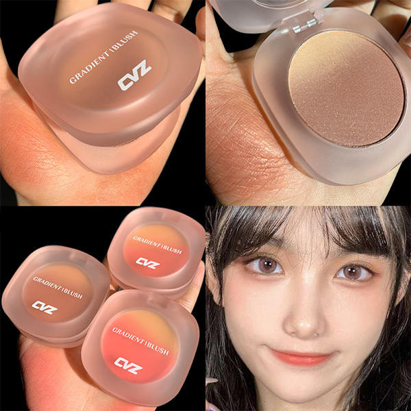Rig pigmenteret, letvægts pudder blush &