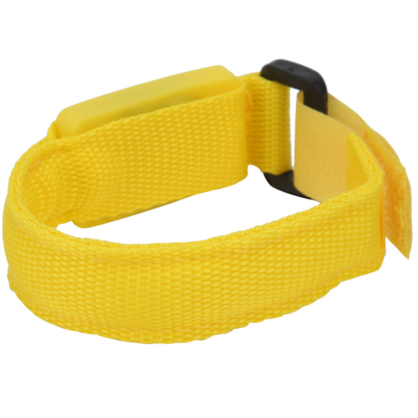 2cm utomhus nattlöpningsljusarmband LED lysande justerbart handledsband cykelarmband
