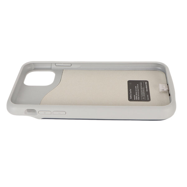 Telefonbatteri deksel 6000mah 4 LED-indikator innebygd smart chip bærbar telefonlading deksel for iPhone 11