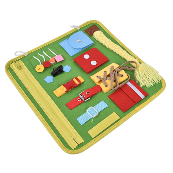 Pedagogisk sensorisk tavle Baby Activity Board Intelligence Development Toy for Toddler