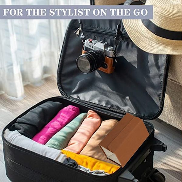 2 Slots Rejse Solbriller Etui - Bærbar Brille Organizer Til Opbevaring & Display，EyeGlass Holder Opbevaring Rejse Etui