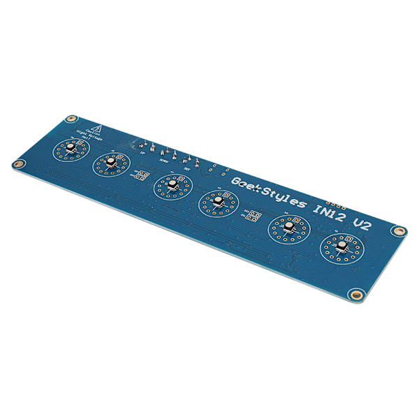 IN14 PCB Blå USB-gränssnitt Hög precision DIY Glödlampa Digital Klockmodul