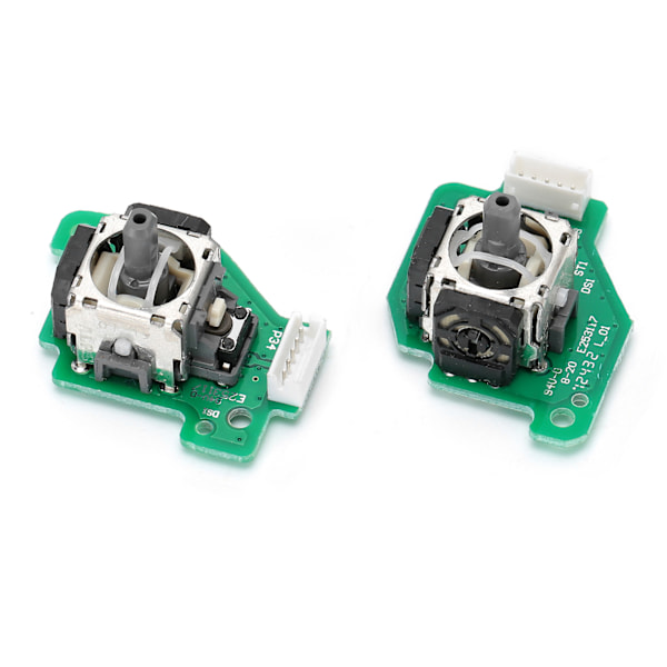 3D Venstre Høyre Joystick Rocker Reparasjons Analog Gamepad Utskiftningsmodul Deler for wiiu