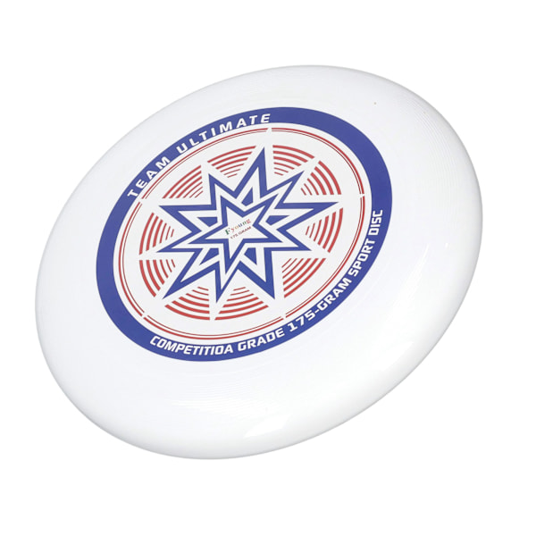 Tävlingsfrisbee för fritidsspel, aerodynamiskt utformad för längre kast och överlägsen stabilitet, precisionskonstruktion, USA Ultimate-godkänd för