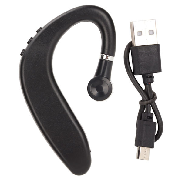 Bluetooth 5.2 -kuuloke, vedenpitävä, ultralievä, handsfree, yksipuolinen, langaton kuuloke urheiluun, ajamiseen, liiketoimintaan ja toimistoon