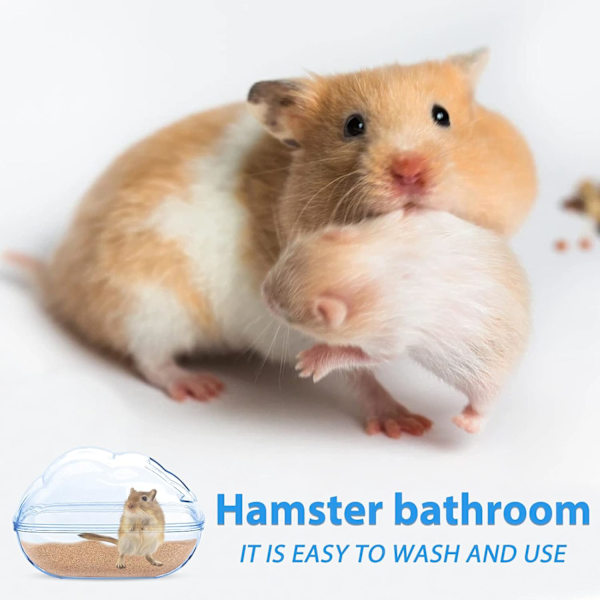 Nödvändighet för husdjursälskare, Transparent hamsterlåda, Sidoingång underlättar lek och underhållning för dina små lurviga vänner, Ultralätt