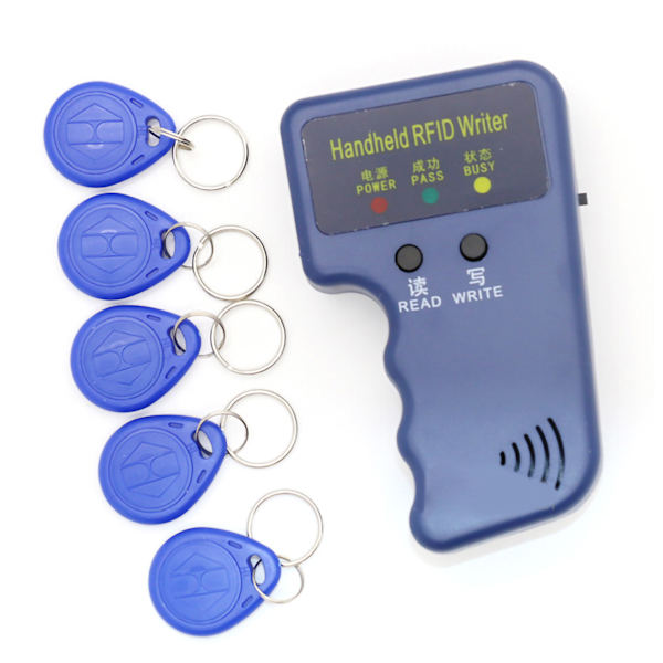 Handhållen ID-skrivare 125KHZ ID-kortläsare Skrivare ID-kortduplikator för hushållskontor