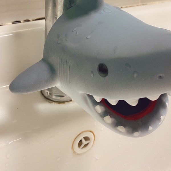 Stänksäker Kranförlängare, Slitstarkt Plastskydd för Babybadkar, Portabel Storlek Passar De Flesta Krantyper, Söt Djurdesign Gör Handtvätten Rolig