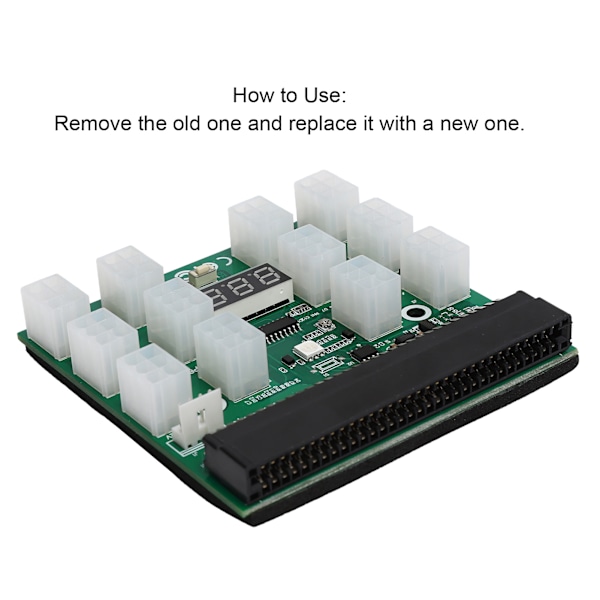 Breakout Board PSU Adapter Strömförsörjning för HP 1200W 750W Server DPS‑1200FB A PS‑2112‑5L