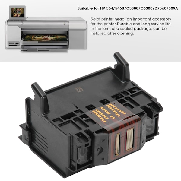Skrivarhuvud Mini 5 platser för HP 564/5468/C5388/C6380/D7560/309A Ersättningstillbehör