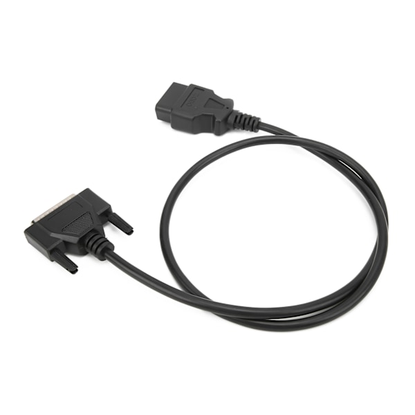 Diagnostisk OBD2 hann til DB25 hann kabeladapter 16Pin 102cm/40in erstatning for SBB V33 nøkkelprogrammering