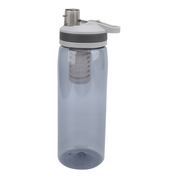 Vattenrenare med ihålig fibermembran, portabel filtrerad vattenflaska, säkert dricksvatten för camping, vandring och nödsituationer (770ml)
