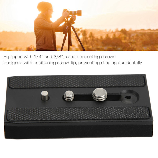 Snabbkopplingsplatta Kamerastativ Monteringsplatta för Manfrotto 501HDV 503HDV 701HDV MH055M0‑Q5
