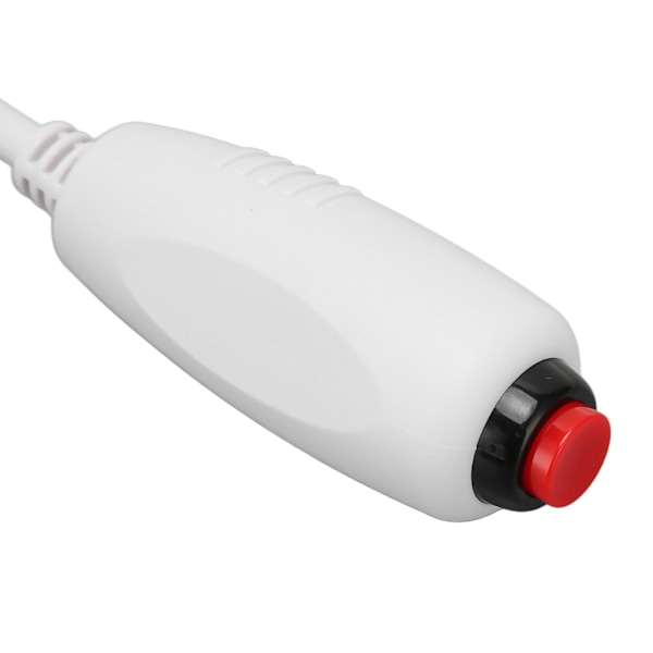 Sjuksköterskesamtal Knappkabel USB-kontakt Universell Ersättning Tryckknappssladd med Klämma för Sjuksköterskestation 9,8ft