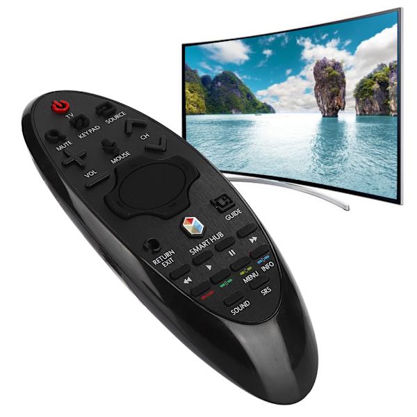TV-fjärrkontroll för Samsung SR-7557 HUB Ersättningsfjärrkontroll för Smart TV Svart