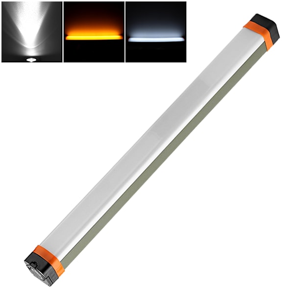 Hög ljusstyrka USB-laddningsbar LED-ficklampa Vattentät tältlampa för