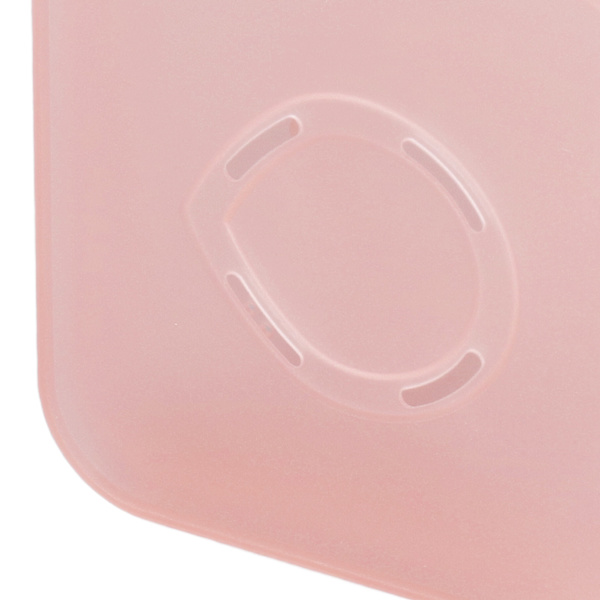 5 stk. Transparent Pink Makeup Puff Opbevaringsboks Bærbar Støvfri Åndbar Pudder Puff Beholder Holder