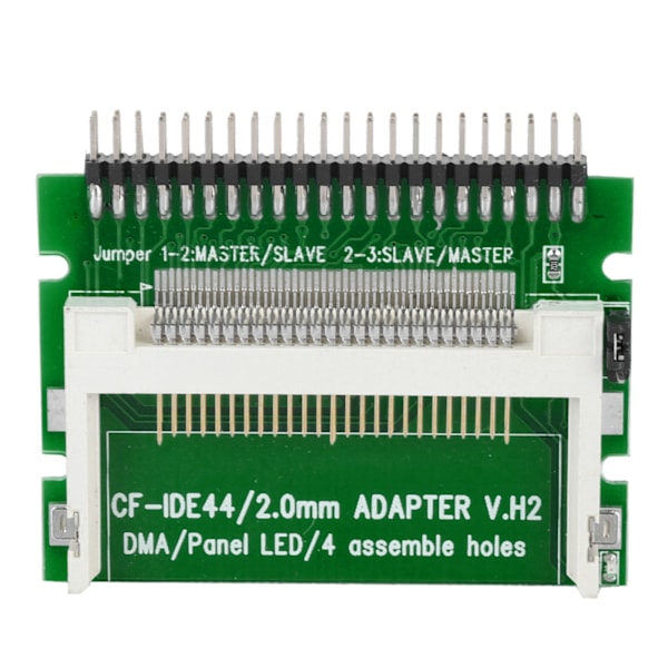 Kompakti Flash CF -muistikortti 2,5 tuuman 44-nastaiseen IDE-kannettavaan SSD-kiintolevyadapterikorttiin