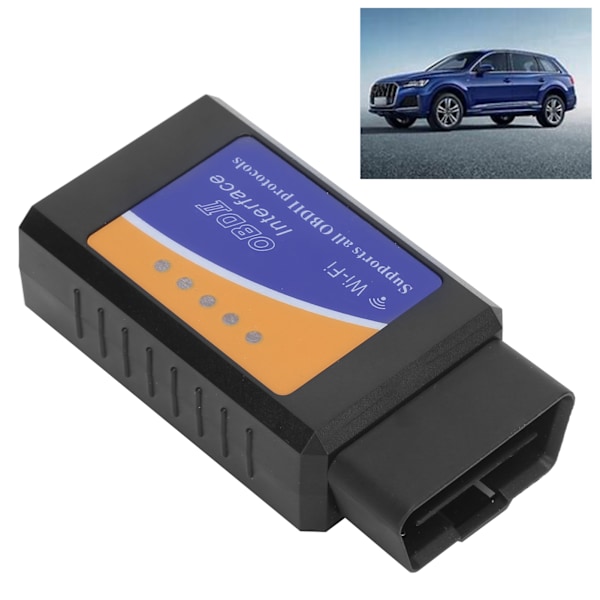 Wifi OBD2 -koodianturi, ammattimainen auton vikakoodinlukija, diagnostiikkatyökalu IOS:lle ja Androidille