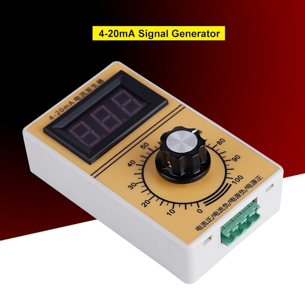 Signalgenerator 4-20mA uden forsinkelse - Præcise værdier - DC5-28V indgang - Stabil strømssignalgenerator