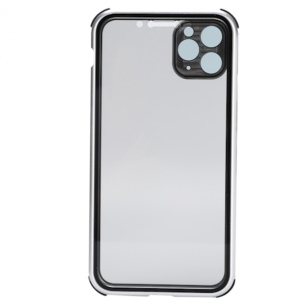 AntiPeep magneettinen adsorptio puhelimen kotelo Kaksinkertainen lasikansi iPhone 11 Pro Maxille