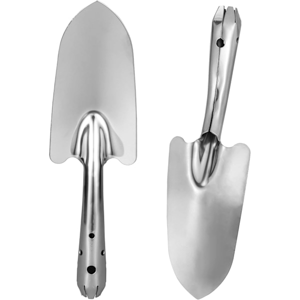 Solid Mini Metall Handspade För Mångsidiga Trädgårdsuppgifter, Rostfri Stålspade Säkerställer Hållbara Trädgårdsspadar Som Inte Lossnar Eller Böjs, Perfekt