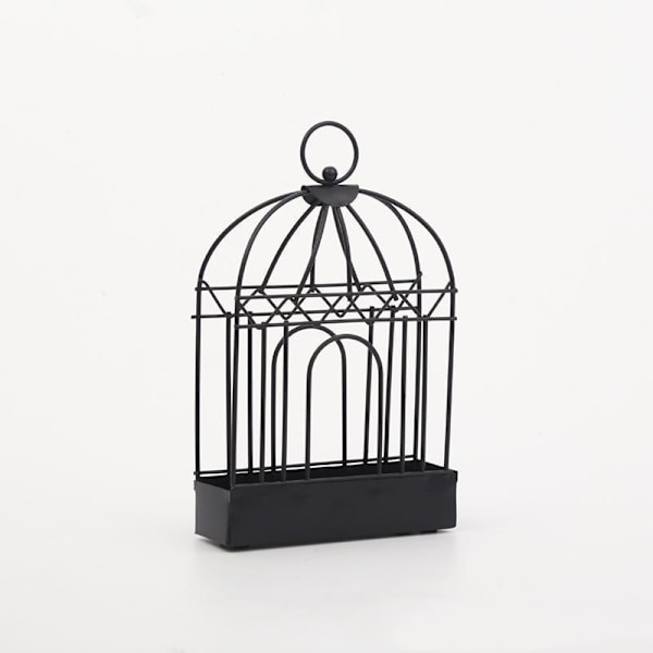 Metal Røgelse Afvisende Holder Ophængbar Moderne Jern Safe Sandeltræ Holder Rack til Hjem Soveværelse Stue Sort