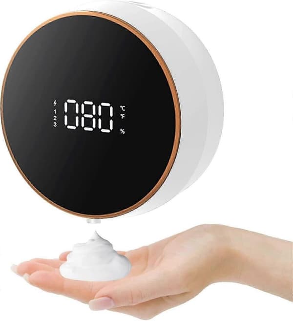 Väggmonterad automatisk tvåldispenser, 300 ml beröringsfri handspritsdispenser, sensorhandspritsdispenser