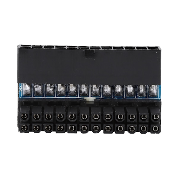 24-pin hunn til 24-pin hann 90 graders vinkel ATX strømkontakt adapter