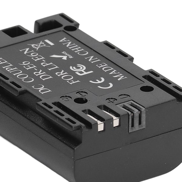 Dummy batteri erstatning LP E6N Dummy batteri med Type C Buck adapter til 5D Mark IV 5D Mark IlI 5DSR 6D Mark Il